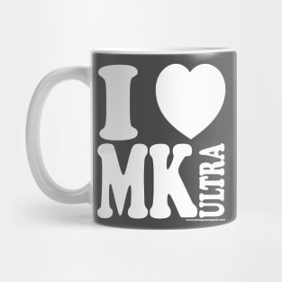 I <3 MK Ultra (White) Mug